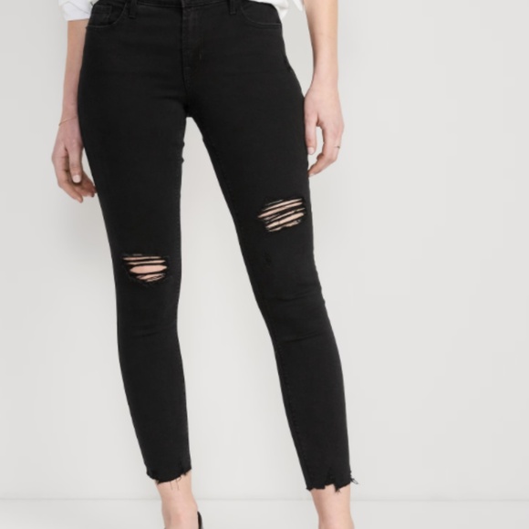 Black Super Skinny Jeans - Picture 1 of 5